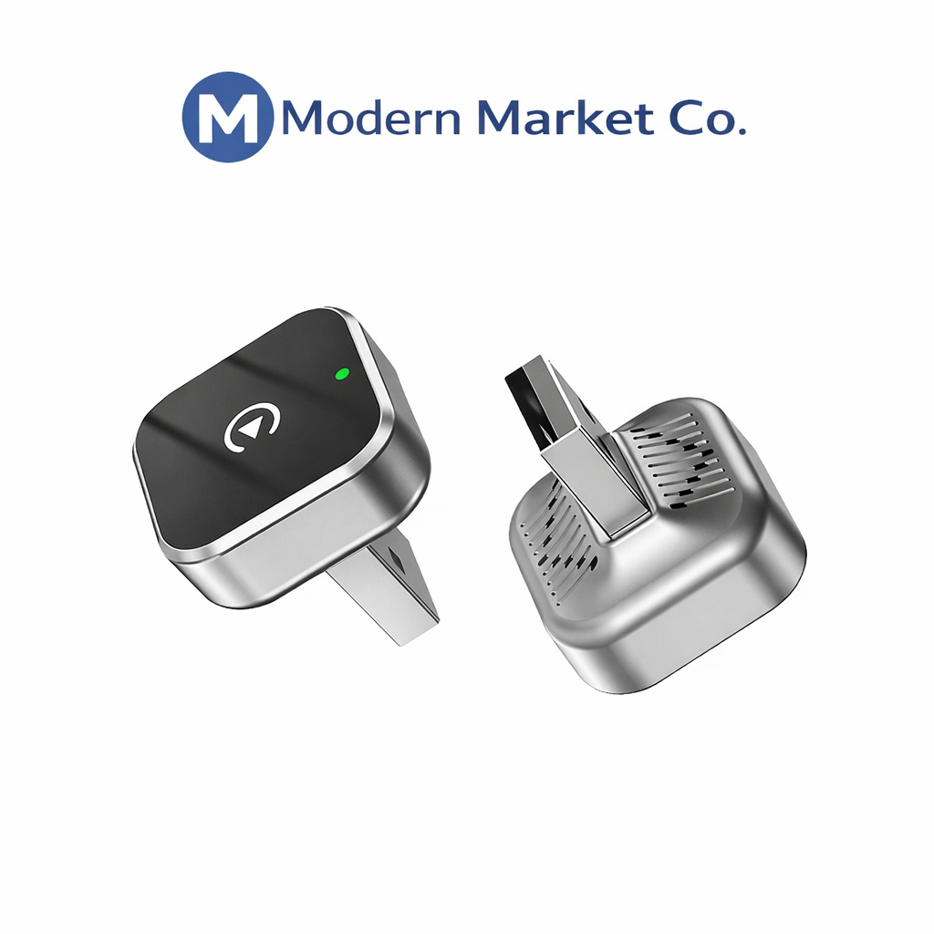 Wireless CarPlay Adapter for wired CarPlay & Android Auto