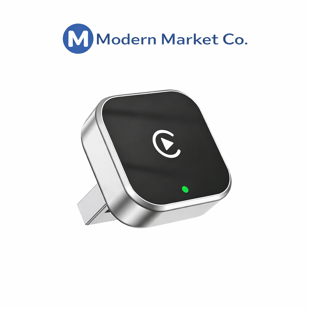 Wireless CarPlay Adapter for wired CarPlay & Android Auto