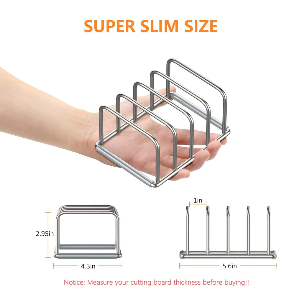5-Slot Kitchen Cabinet Organizer