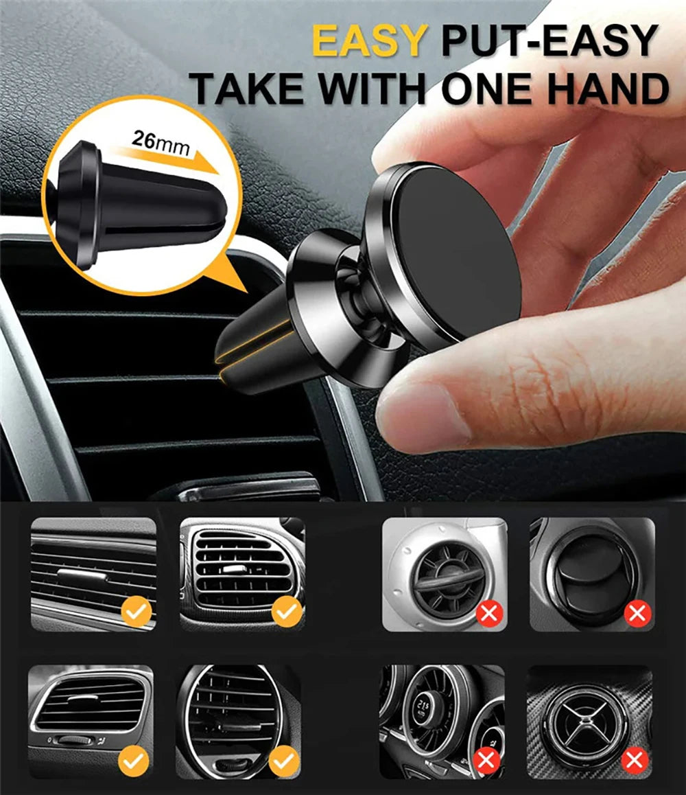 Universal Magnetic Car Phone Mount